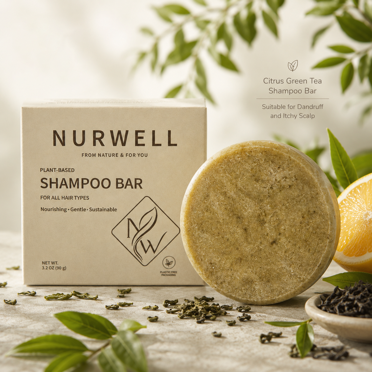 Citrus Green Tea Refreshing Bar